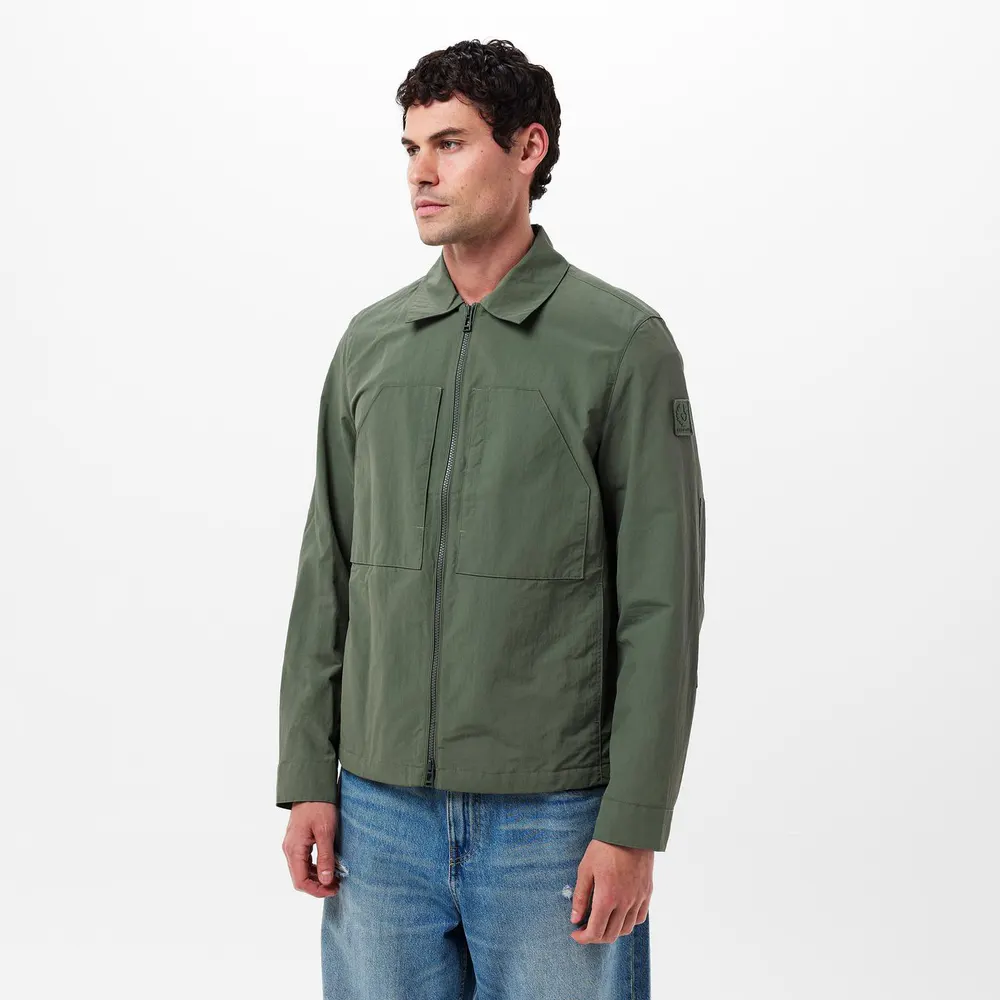 Belstaff Men's Classic Fit Overshirt detail 3