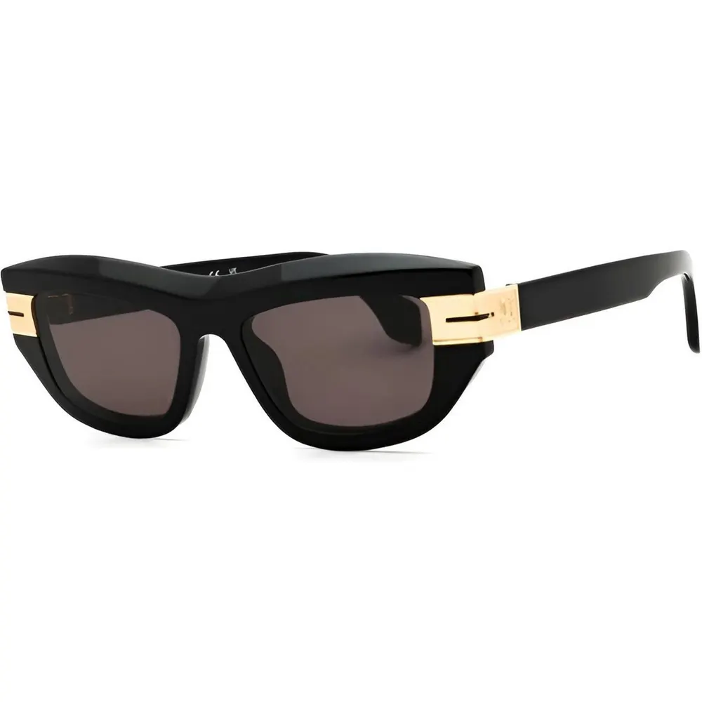 Palm Angels Claire Cat Eye Sunglasses in Black/Dark Grey – Accessories
