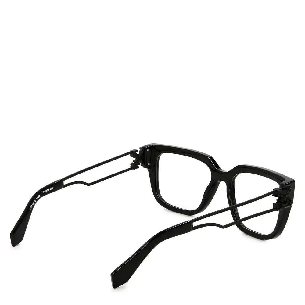 Off White Off Eyewear Style 8W 99 in Black/Black Met, additional product view 2