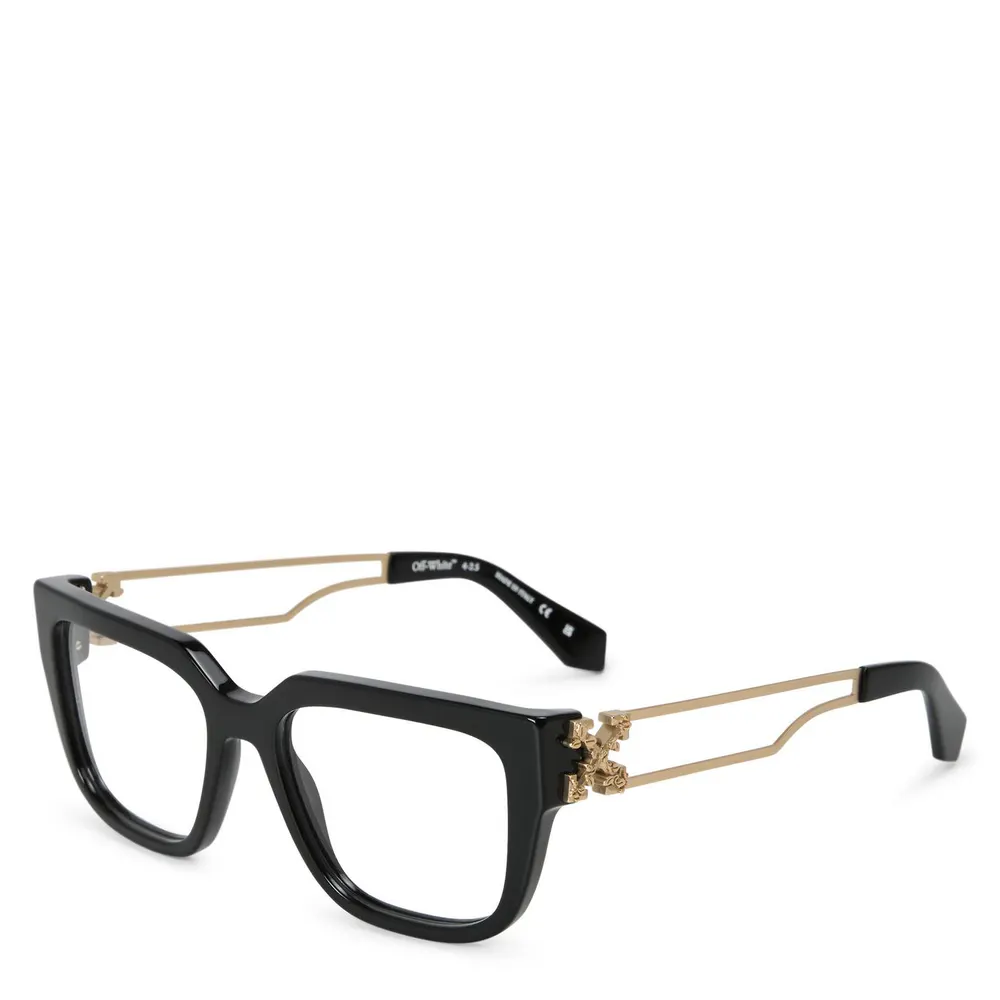 Off White Off Eyewear Style 8W 99 in Black/Gold – Accessories