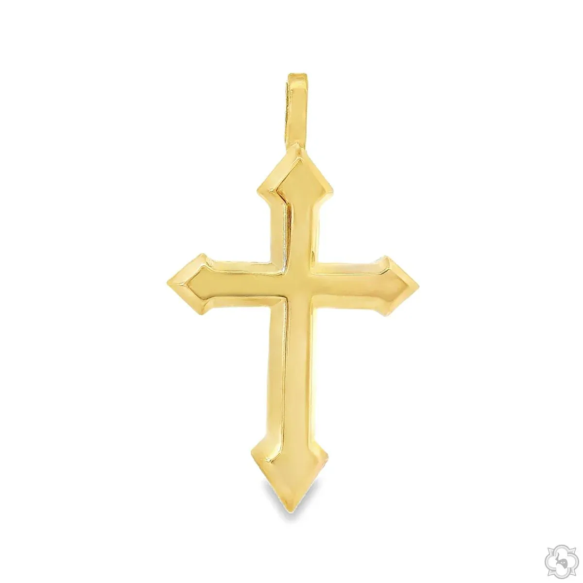 RINA - For Him CUSTOM Arrowhead Solid Cross Pendant 70732 in Rose Gold – Pendant