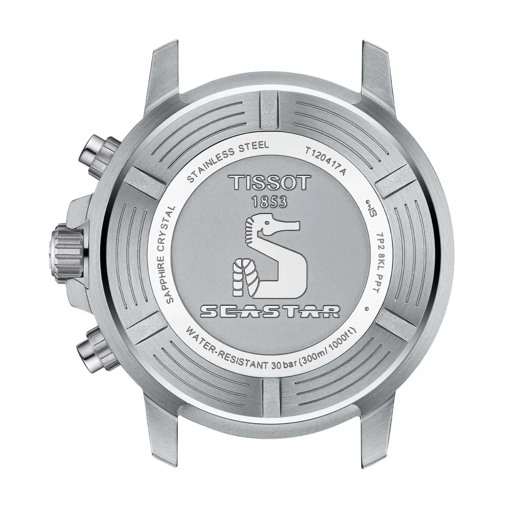 Tissot Seastar 1000 Chronograph 45.5mm Mens Watch Grey in Grey, additional product view 2