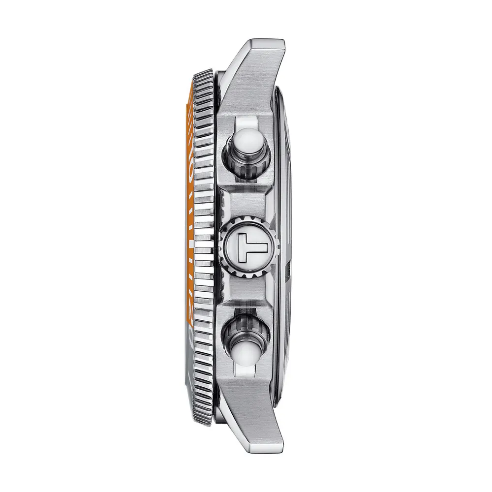 Tissot Seastar 1000 Chronograph 45.5mm Mens Watch Grey in Grey, additional product view 3