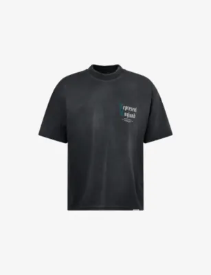 REPRESENT Private Members Logo Cotton-Blend T-shirt