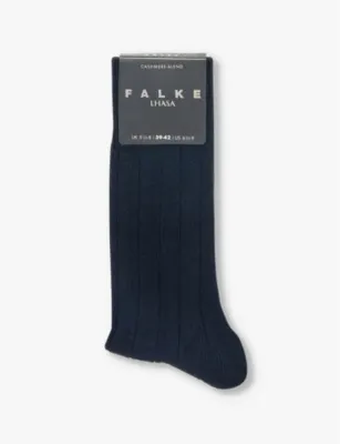 FALKE Lhasa ribbed woven-blend socks - 9-11