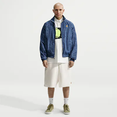 Nike Club Rules Men's French Terry Shorts - Sail/Sail/Black/Sail
