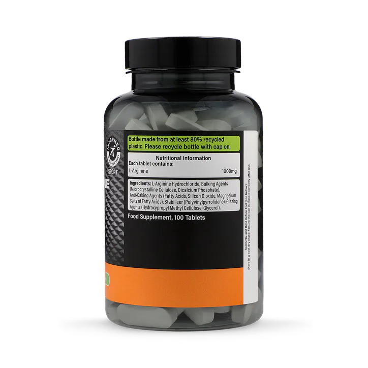 Precision Engineered L-Arginine 1000mg 100 Tablets detail 2