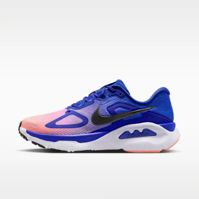Nike Structure Plus Men's Road Running Shoes - Racer Blue/Atomic Pink/White/Black