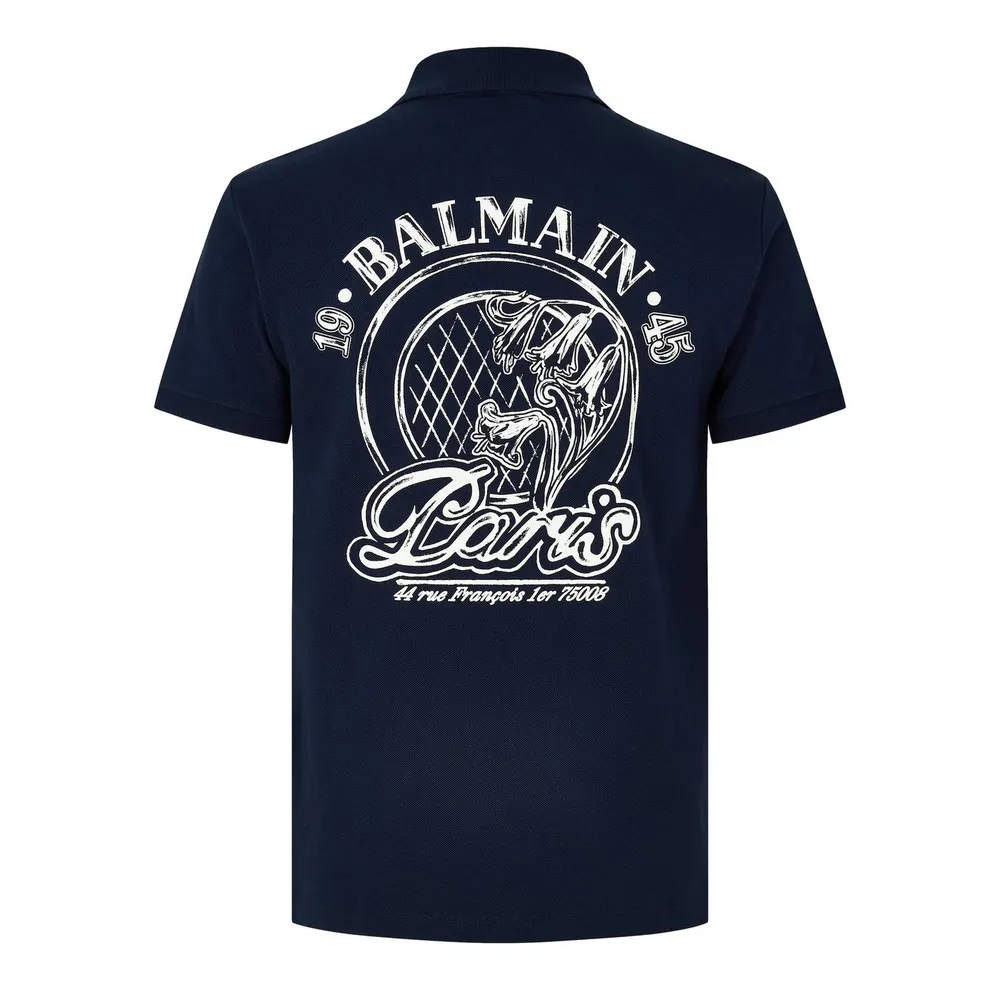 Balmain Balmain Bck LG Polo Sn64 detail 2