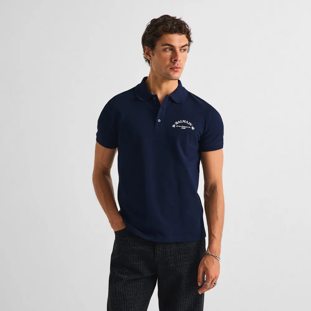 Balmain Balmain Bck LG Polo Sn64 detail 3