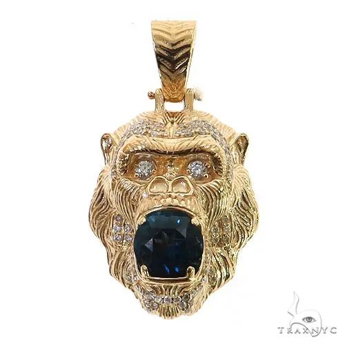 RINA - For Him FACTORY For Him Gorilla Pendant 69021 in Rose Gold – Pendant