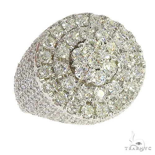 RINA - For Him FACTORY 14K Yellow Gold Heavy Mayan Pinky Ring 62575 in Rose Gold / 7 – Ring