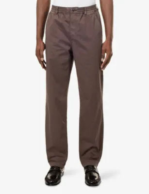 PAIGE Eberton Tapered-Leg Cotton Trousers detail 3