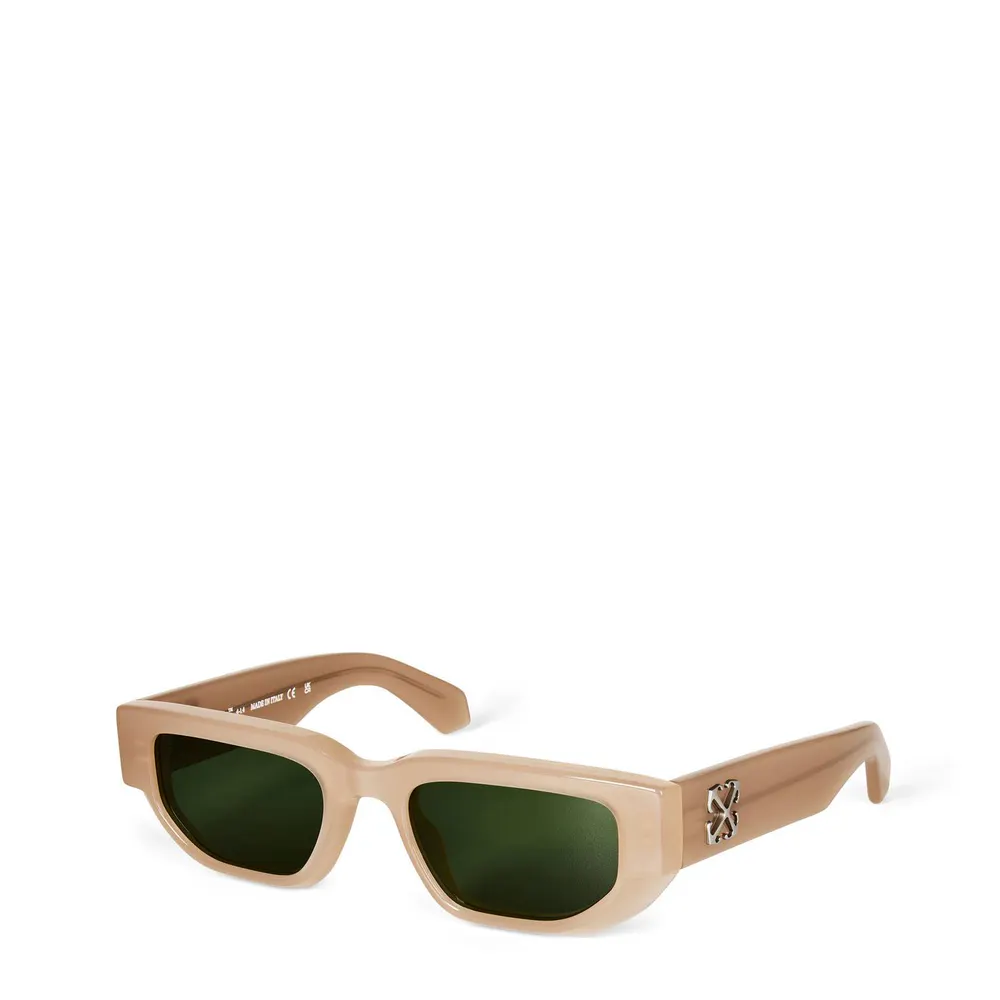 Off White Greeley 53 UV Protection Rectangle Sunglasses