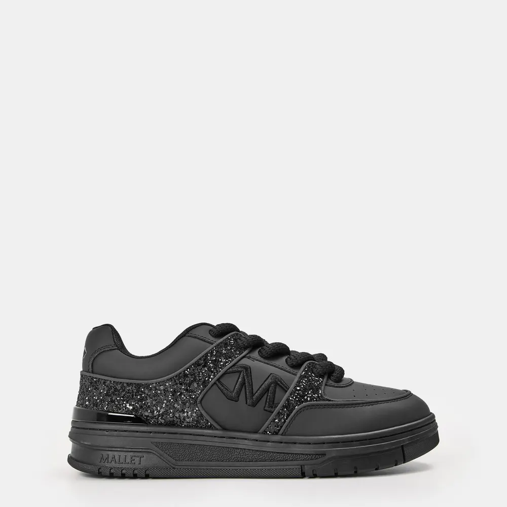 Mallet Men's Clayton Low-Top Trainers in Black Spark – Footwear