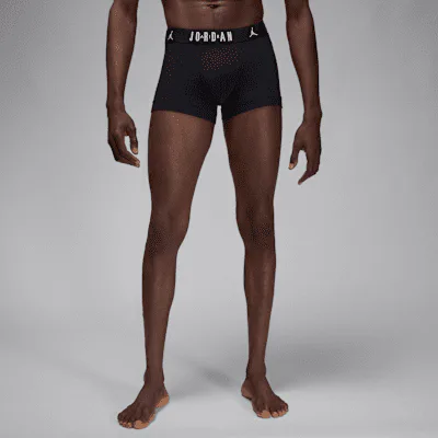 Jordan Men's Flight Cotton Boxer Briefs (3-Pack) - Black