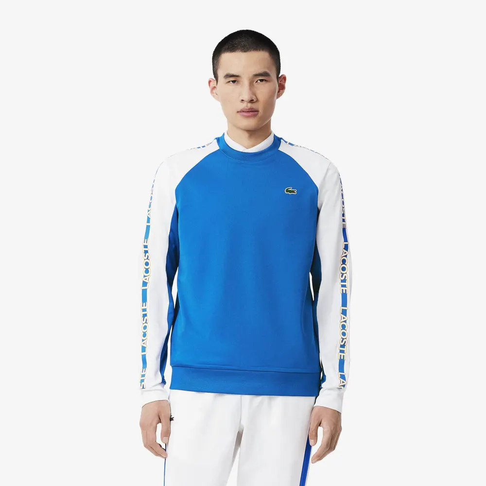 Lacoste Tennis Colour Block Stripe Sweatshirt detail 3