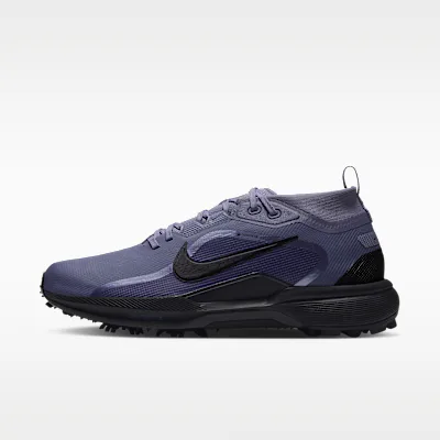 Nike Pegasus 1 G GORE-TEX Men's Waterproof Golf Shoes - Iron Purple/Sanded Purple/Black