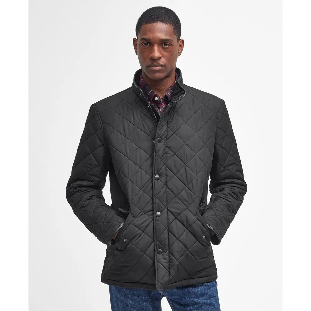 Barbour Mens Powell Jacket detail 2