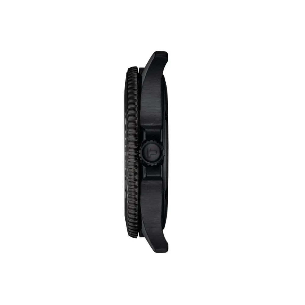 Tissot Seastar 1000 Quartz 40mm Mens Watch Black in Black, additional product view 2