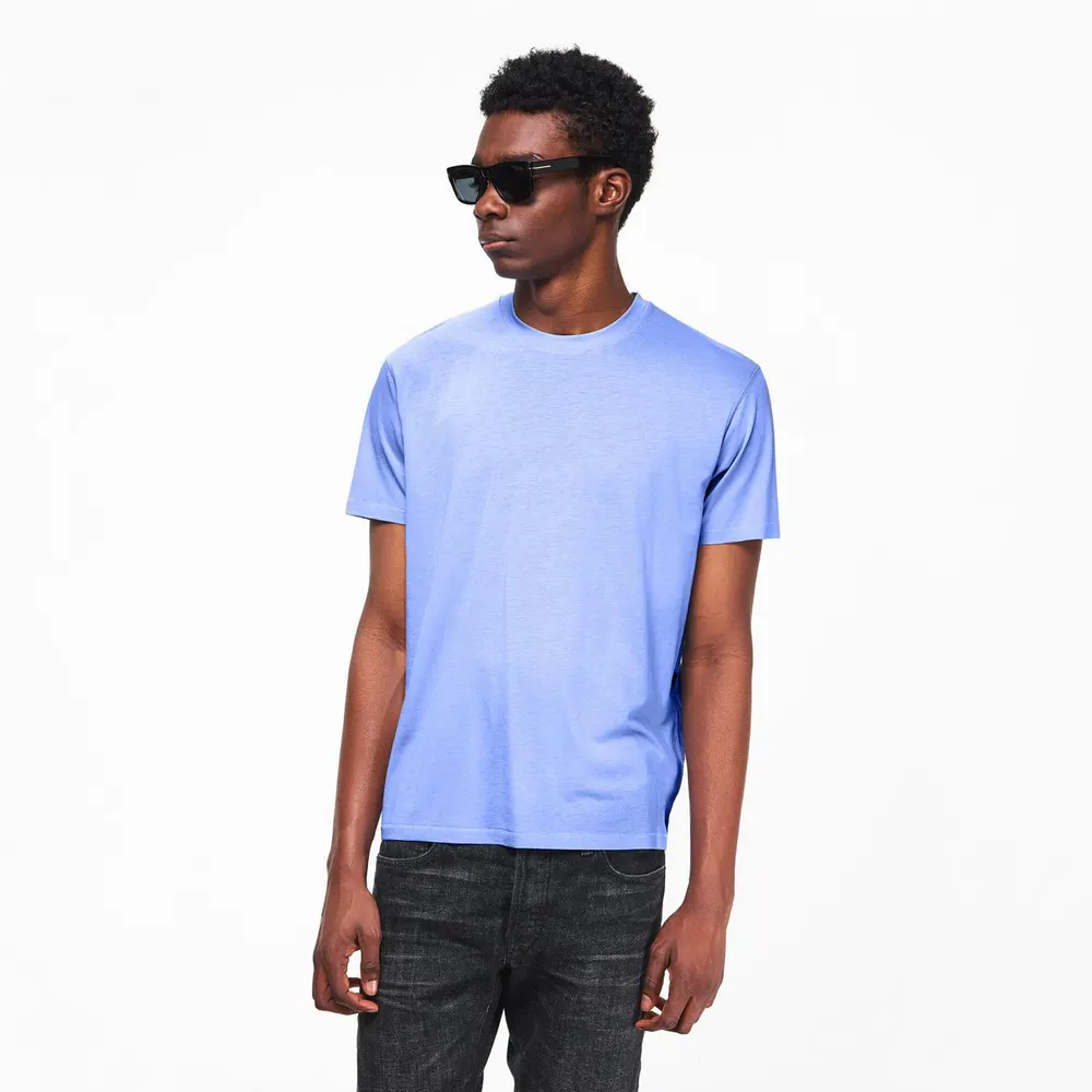 Tom Ford Men's TF Lyocell T-Shirt detail 3