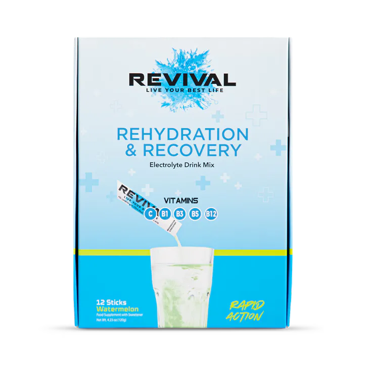 REVIVAL Rehydration & Recovery - Watermelon 12 pack detail 2