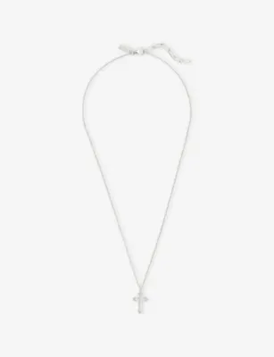 COMMONLINES Vintage Cross Sterling-Silver Necklace