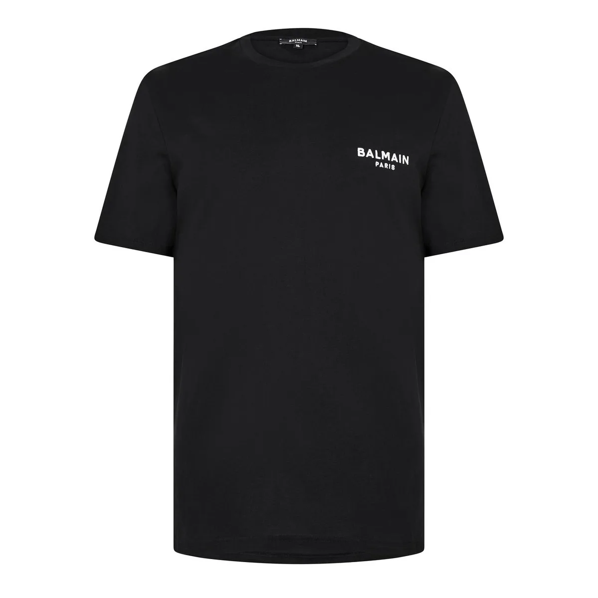 Balmain Men's Cotton Chest Logo T-Shirt