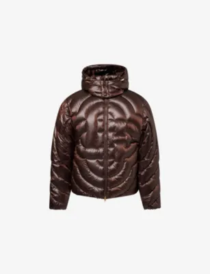 CASABLANCA Quilted Down Woven Puffer Jacket