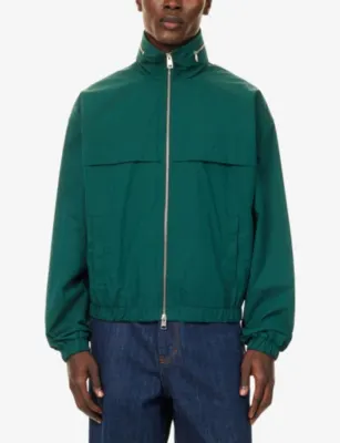 AMI PARIS Ami de Coeur Embossed Windbreaker Jacket detail 3