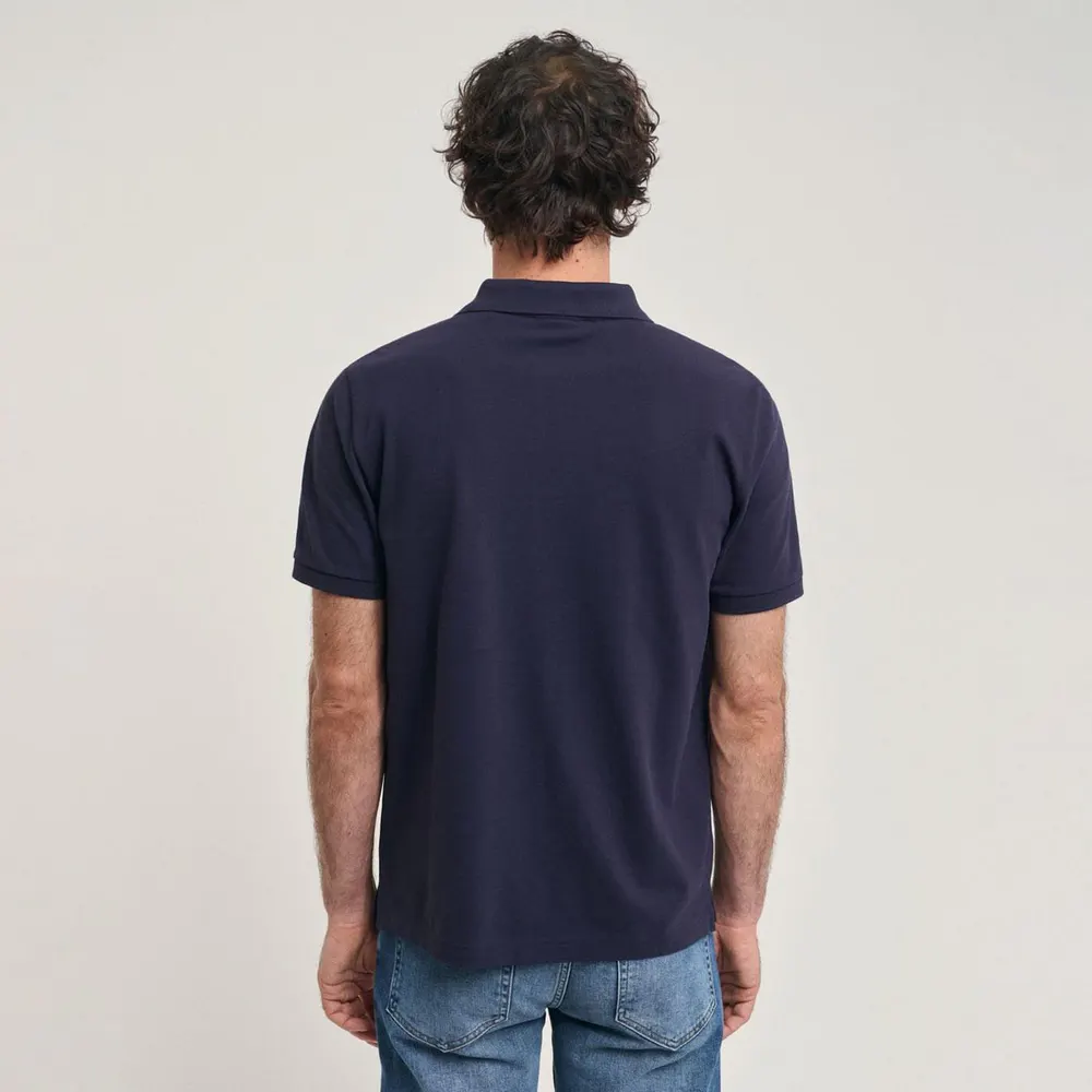Gant Embroidered Archive Shield Polo Shirt detail 2