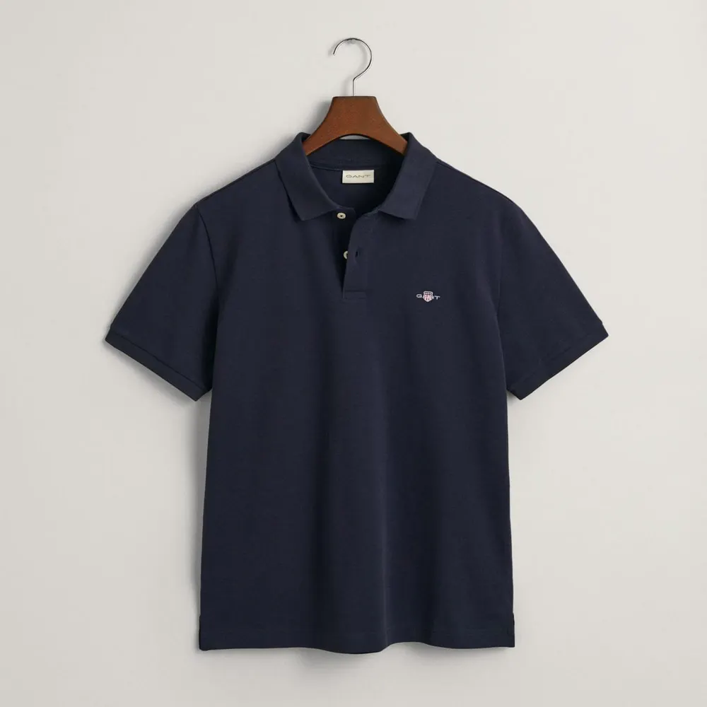 Gant Embroidered Archive Shield Polo Shirt detail 3
