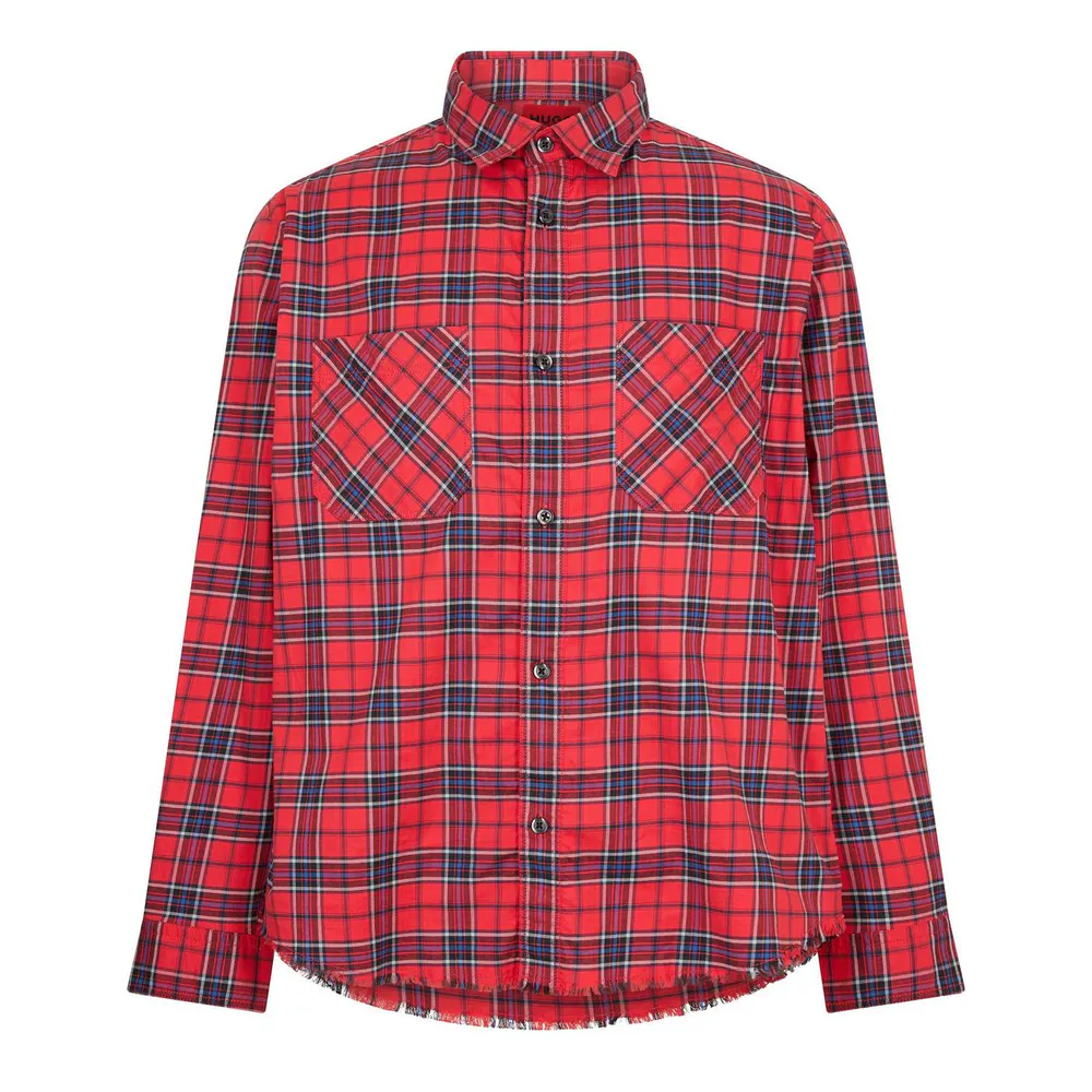 Hugo Men's Egit Long Sleeve Oxford Shirt
