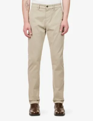 7 FOR ALL MANKIND Slimmy Tapered Luxe Performance Plus Stretch-Woven Chinos detail 3