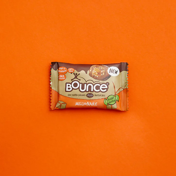 Bounce Dipped Chocolate Caramel Millionaire Plant Protein Ball 40g detail 3