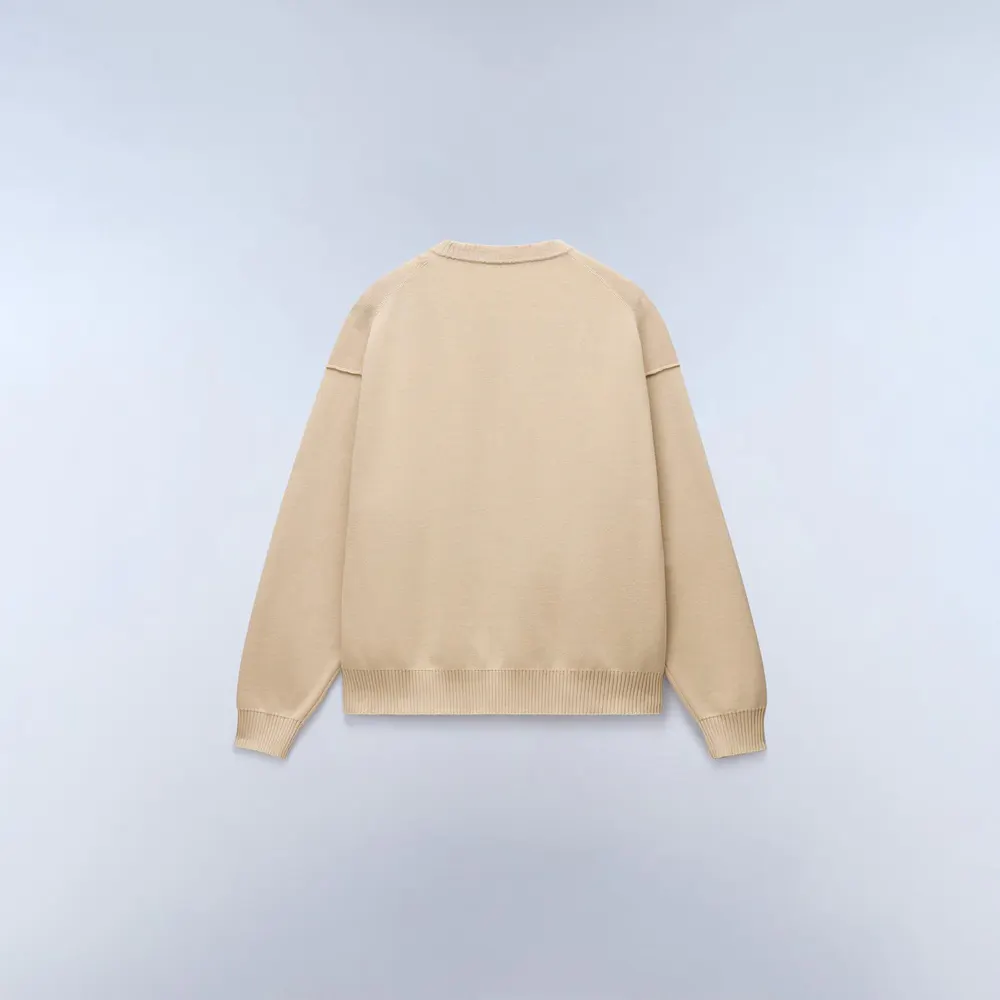 Napapijri Men's Optical Crew Neck Jumper detail 2