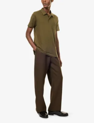 SUNSPEL Riviera Supima Cotton Polo T-Shirt detail 2