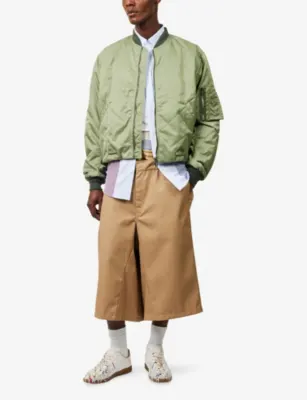 AWGE Cangiante Long-Sleeve Woven Bomber Jacket detail 2