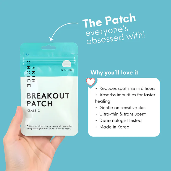 Skin Choice Classic Hydrocolloid Spot Pimple Patches x30, additional product view 2