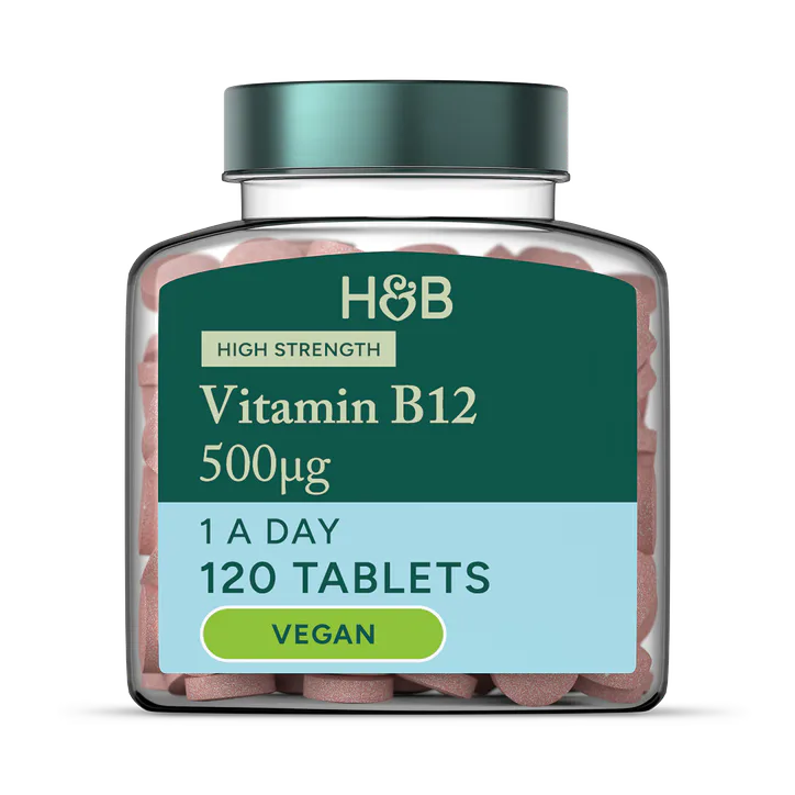 For Him Vitamin B12 + Cyanacobalamin 500ug 120 Tablets