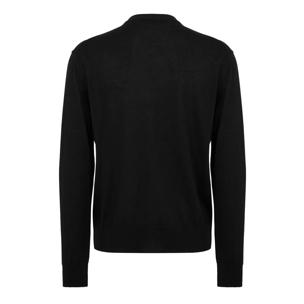 Vivienne Westwood Men's Alex Crew Neck Jumper in Black, additional product view 2
