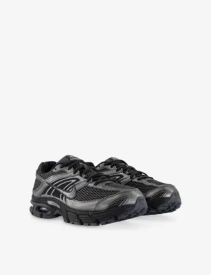 For Him Air Max Moto 2K Mesh and Faux-Leather Trainers - EUR 42.5 / 8.5 UK MEN in BLACK DARK SMOKE GRE, additional product view 3