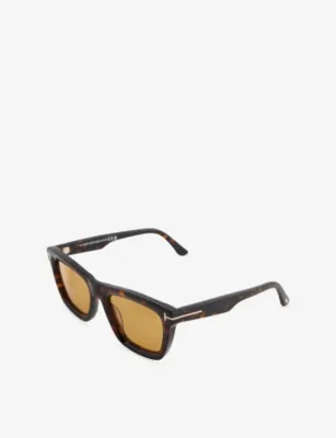 TOM FORD Lelio Square-Frame Acetate Sunglasses detail 3