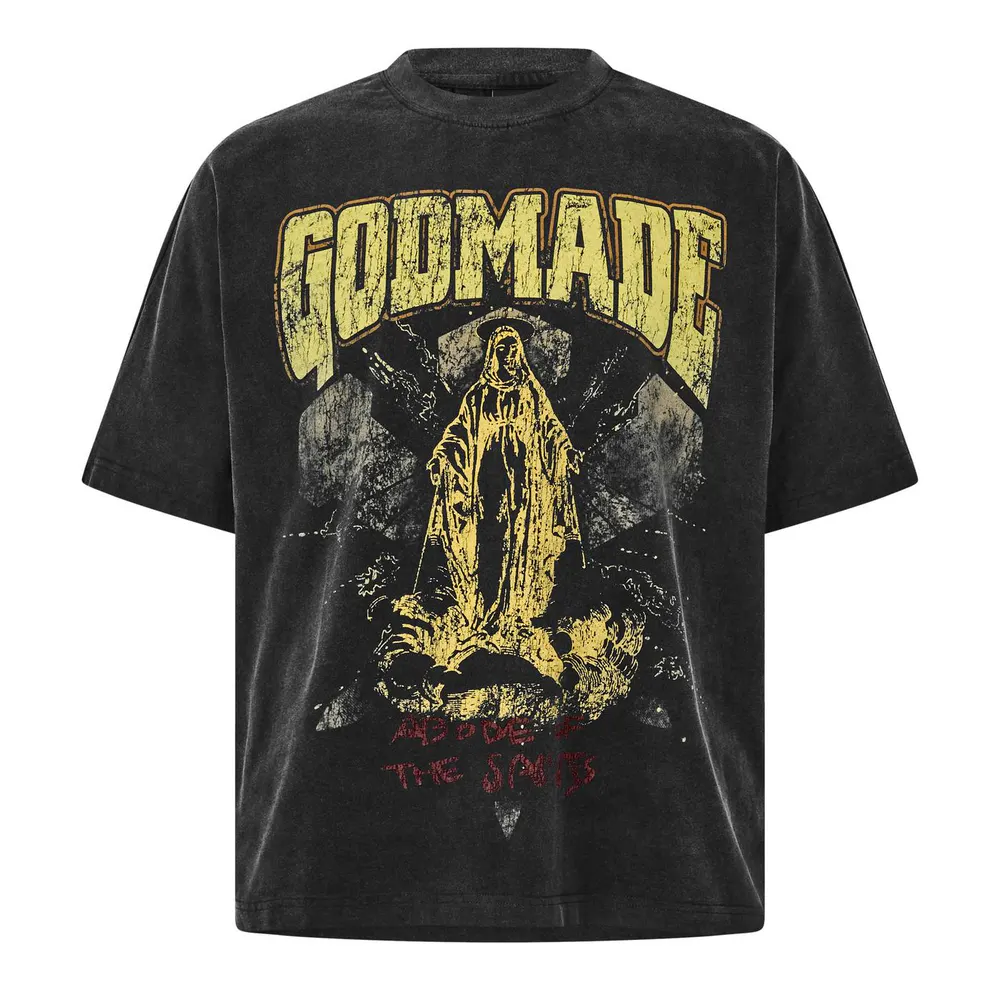 God Made Men's 's T-Shirt in Black – Clothing