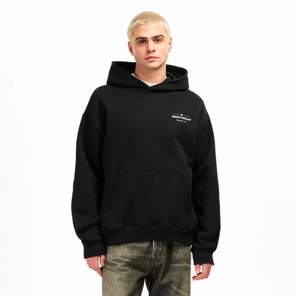 The Couture Club Men's Copyright Hood Pull Over Hoodie detail 3