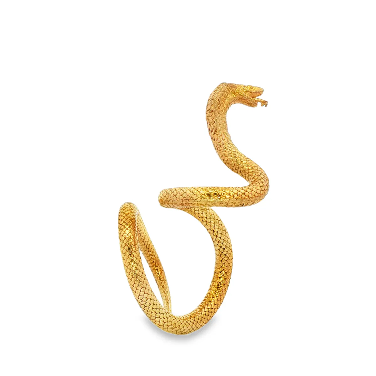DANNY - For Him CUSTOM One of One 24k Gold Cobra Ring 71297 in 8 – Ring