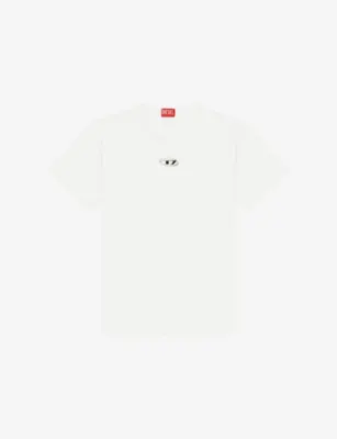 DIESEL T-Norm-Iod Branded Cotton-Jersey T-Shirt