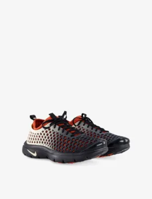 For Him Rejuven8 Run Woven Trainers - EUR 45 / 11 UK MEN in BLACK MUSLIN RUST FA, additional product view 3