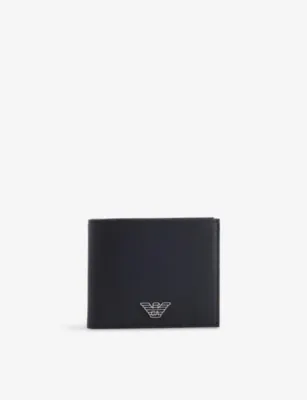 EMPORIO ARMANI Logo-Embellished Leather Wallet