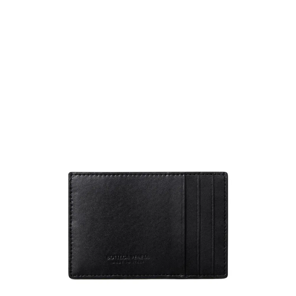 Bottega Veneta Intreccio Urban Leather Card Holder detail 2